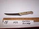 Vintage CHICAGO CUTLERY 103S STEAK KNIFE w wood Handle - Lot CB