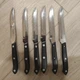 6 J.A. Henckels International Steak Knives 35195-100 Stainless Steel *Read*