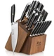 Cangshan L Series 17-Piece German Steel Forged Knife Set Black