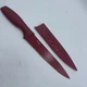 Cuisinart 8" KITCHEN Knife C5512PKSAM-SL 502355 0421 RED w/ SHEATH