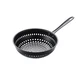 Tramontina Perforated Wok 10" Round Carbon Steel Stir Fry Pan Non-Stick Outdoor