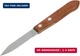 Chef Craft 20779, 1-piece Stainless Steel Granny Knife, 3 Inch Blade, 8.75 inch