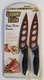 NEW Copper Kitchen KNIFE ~ Set of 2 ~ Stays Sharp Forever ~ Stainless Steel