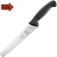 Mercer Culinary M23208 Millennia Black Handle, 8-Inch Wavy Edge Wide, Bread Knif