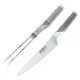 Global Carving Knife Set 2 Piece | 21cm Carving Knife , 31cm Carving Fork 79601