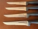 4pc Calphalon CONTEMPORARY 4.5" Serrated Stainless Steel STEAK Knife SET, NEW