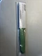Pampered Chef Coated Utility Knife 100842 Green Plastic Metal Handle