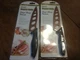 2 --single Packs, Copper Knife, Tekno Products Never Need Sharpening. (2-PO-178)