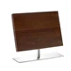 Mercer Culinary Leaflet Acacia Magnetic Knife Board w/ Stainless Steel Base