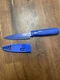 Kuhn Rikon Paring Knife Blue Very Sharp Made In Switzerland