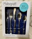 Pfaltzgraff 20 PC Sapphire Bay Silverware Serving For 4 - Brand New