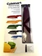 Cuisinart - Stainless Steel Color Coated -12 Piece - Knife Set with Blade Guards