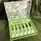 Portmeirion Botanic Garden Cheese Knife & Spreaders Set NEW