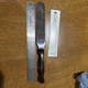 Cutco Cake Icing Spatula Spreader Knife No. 28 Brown Wood Handle