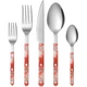 Khen 20-Piece Cutlery Set Dinner Knives Forks Spoons Salad Forks Teaspoons