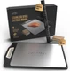 Matiks Stainless Steel Cutting Board Set - 16&rdquo;&times;11&rdquo; Large Double Sided Dishw