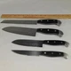 J.A. HENCKELS STATEMENT 7" HOLLOW EDGE SANTOKU KNIFE 13548-180 + 3 Bonus Knives
