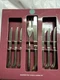 New Towle Silversmiths Suffolk 8 Piece Carving & Knife Set in Box $60