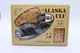 Alaskan Ulu Knife with Stand in Box Alaska Scene on Handle