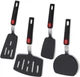 New Best Silicone Spatula Turner Set of 4 Wiztoynia 600F Heat Resistant Cooking