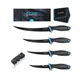 FLISSA Fillet Knife Set, Boning Knife & Bait Knives with Sharpener,... Fast Ship