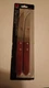 2 NEW Royal Norfolk  Steak Knives (stainless steel blade) wood handle
