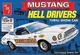 AMT 1977 Ford Mustang Hells Drivers Thrill Show Car - Plastic Model Car Kit