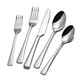 KINGSTONE 18/10 Stainless Steel Flatware, 20-Piece Forged Silverware Set for 4,