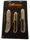 Gerber 3-Piece Folding Knife Set, PARAFRAM, EVO JR, ZILCH Unopened Sealed