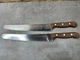 RH Forschner 169-10 Two serrated bread knives Victorinox with wooden handles