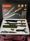 Kunsion KS-038 6 Piece Knife Set Wood Handle Ergonomic