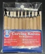 Midwest Products 3803 Carving Knife Set-10pcs &ldquo;Great For All Carving Projects&rdquo;