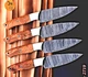 CUSTOM HANDMADE FORGED DAMASCUS STEEL CHEF'S STEAK KNIFE SET KITCHEN KNIVES 2719