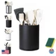 LIBODOUR Utensil Holder,Large 360&deg;Rotating Kitchen Utensil Holder For Counter,Co