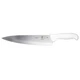 Mercer Culinary M18120 Ultimate White&reg; 10" Stamped Japanese Steel Chef's Knife