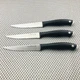 J A Henckels Silver Cap  13879-120 4.75" Blade Steak Knives - Lot Of 3 Germany