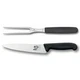 Victorinox Carving Set Fork 15cm & 19cm Cooks Knife  2 Piece Combo 