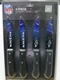 NFL ~ 4 Piece Steak Knife Set ~ Baltimore Ravens ~ Sports Vault ~ NIP SEALED