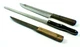 CUTCO 1724 KW 9-3/4" Serrated Blade, Old Hickory Ontario 6", and Super Slicer 8"