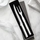 Rada Cutlery Kitchen Carving Gift Set T420 Steel Blades Silver Aluminum Handles
