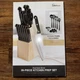 LexiHome 29 Pc Set: Cutlery, Santoku Knife, Wood Block, Board, Kitchen Tools NIB