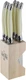 Andre Verdier Laguiole 706IBBP Steak Knife Set White 4.5" Serrated