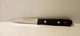 WUSTHOF GOURMET 3 inch PARING KNIFE, Stainless Steel, Black Double-Rivet Handle