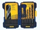 Vise Grip 585-314015 15 PIECE BLACK OXIDE DRILL BIT SET