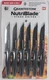 Granitestone - NutriBlade - Steak Knives - Stainless Steel - 6 Piece Easy Grip