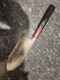 5-3/4 Inch Santuko With Baker Forge Aurora-mai Ladder Pattern Damascus Blade And