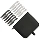 Rite Edge 12 Rival Throwing Fixed Knives 3.75" Stainless One Piece Construction