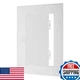 PATIKIL 12x10 inch(300x245mm) Removable Hinged Access Panel, ABS Plumbing Access