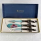 Cutco Snack Pack Gift Box 1721 Trimmer, 1720 Paring Knife 1768 Spatula Spreader