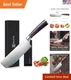Ultra Sharp 7" Multipurpose Nakiri Knife with Ergonomic Handle - Elegant Design